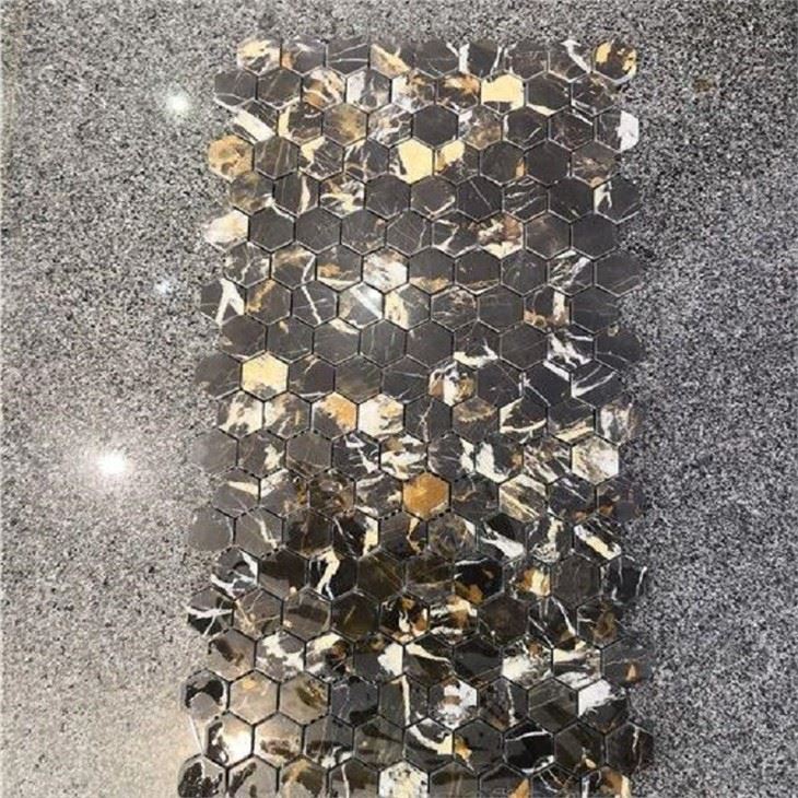 marble with gold veins