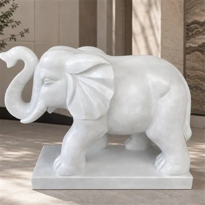 Patung Gajah Marmer